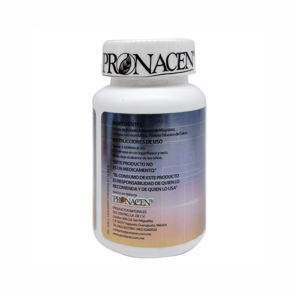 Citrato De Potasio 90 Tabletas 170 mg Pronacen