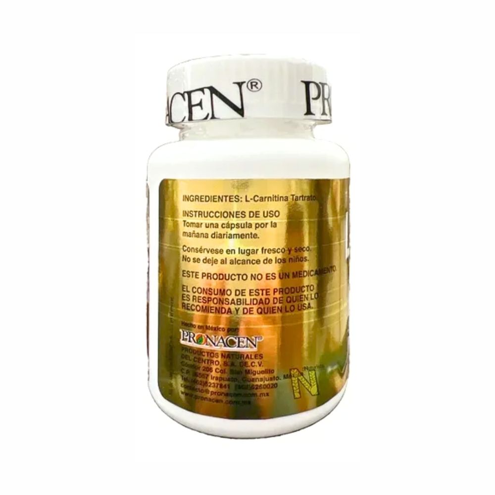 L-carnitina Tartrato 500mg (60 Caps) Pronacen