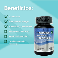 Probioticos Y Prebioticos 20 billones UFC - 90 Capsulas