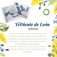Therbal Té Diente De Leon Dandelion Hierbas 25 Sobres
