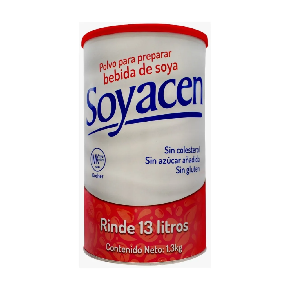Leche de Soya en Polvo Soyacen 1.3 Kg | Rinde 13L