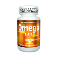 Suplemento De Omega 3-6-9 Pronacen Frasco 50 Cápsulas Sin Sabor