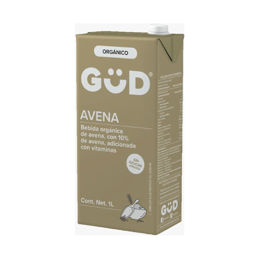 Alimento Líquido Güd Avena Orgánico sin Azucar 1L