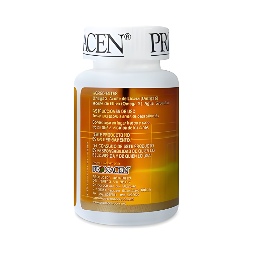 Suplemento De Omega 3-6-9 Pronacen Frasco 50 Cápsulas Sin Sabor