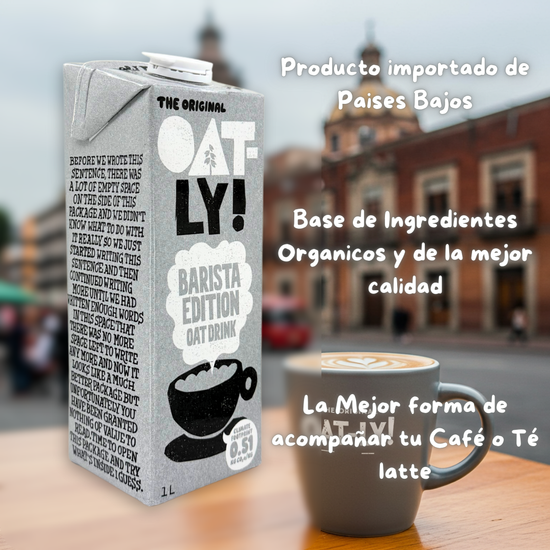 Oat-ly! Bebida De Avena Barista Importada Países Bajos 1 Lt