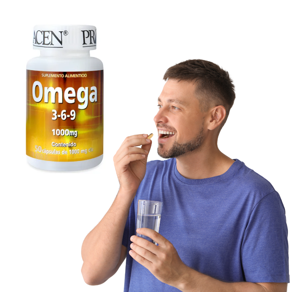 Suplemento De Omega 3-6-9 Pronacen Frasco 50 Cápsulas Sin Sabor