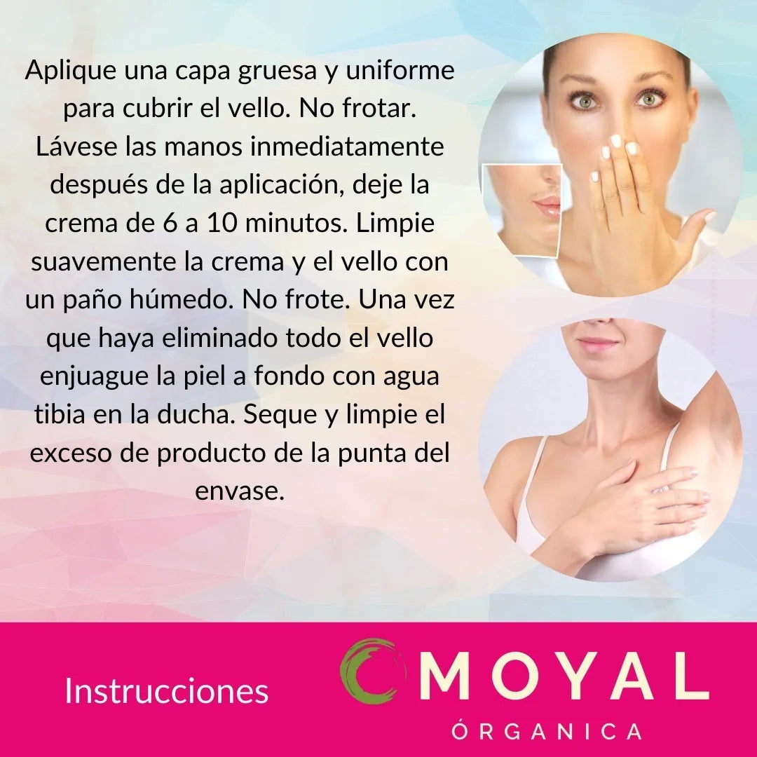 Crema Depilatoria Piel Sensible 250ml Sheló Nabel
