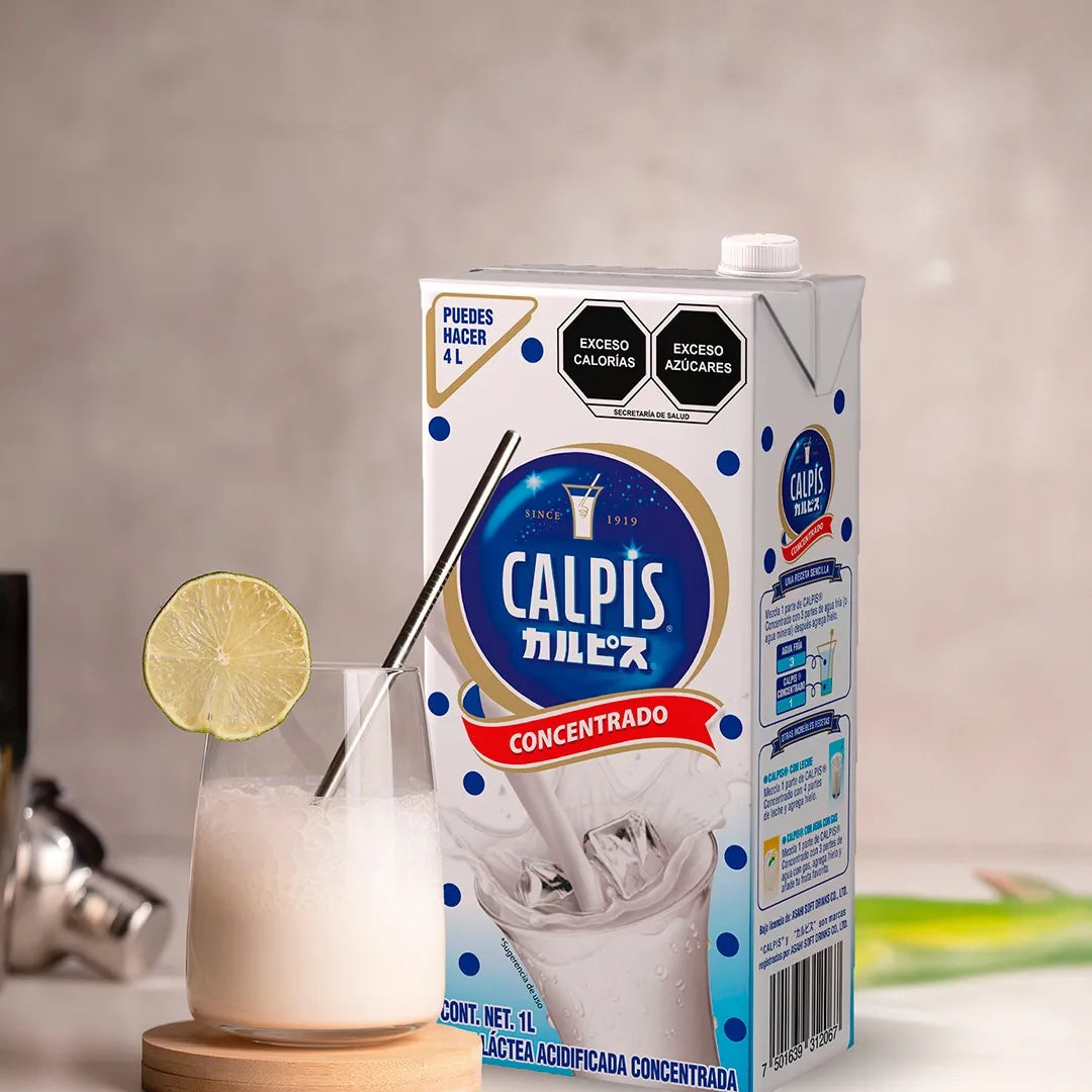 Calpis, Concentrado De Calpico, 1 L Rinde 4 Litros