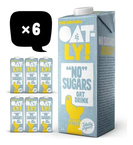 Caja 6L Oatly Sin Azúcar | Ahorro Pack "No Sugars" | Omoyal