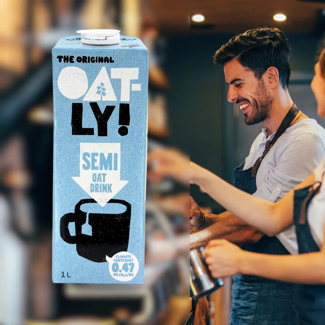 Leche de Avena Oatly Semi 1L | Importada de Suecia | Omoyal