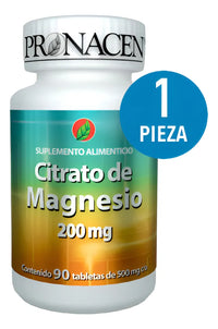 Citrato De Magnesio (90 Tabletas) Pronacen