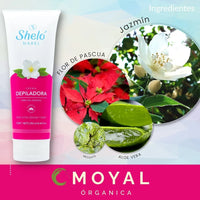 Crema Depilatoria Piel Sensible 250ml Sheló Nabel