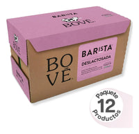 Pack 12 Leche Semidescremada Deslactosada Bové Barista946 Ml