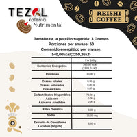 Tezal Kafenta Reishi Coffee 150g | Café Adicionado con 5% de Extracto Ganoderma
