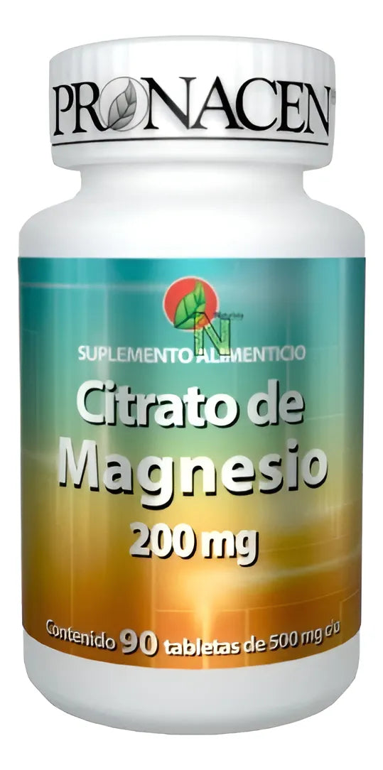 Citrato De Magnesio (90 Tabletas) Pronacen
