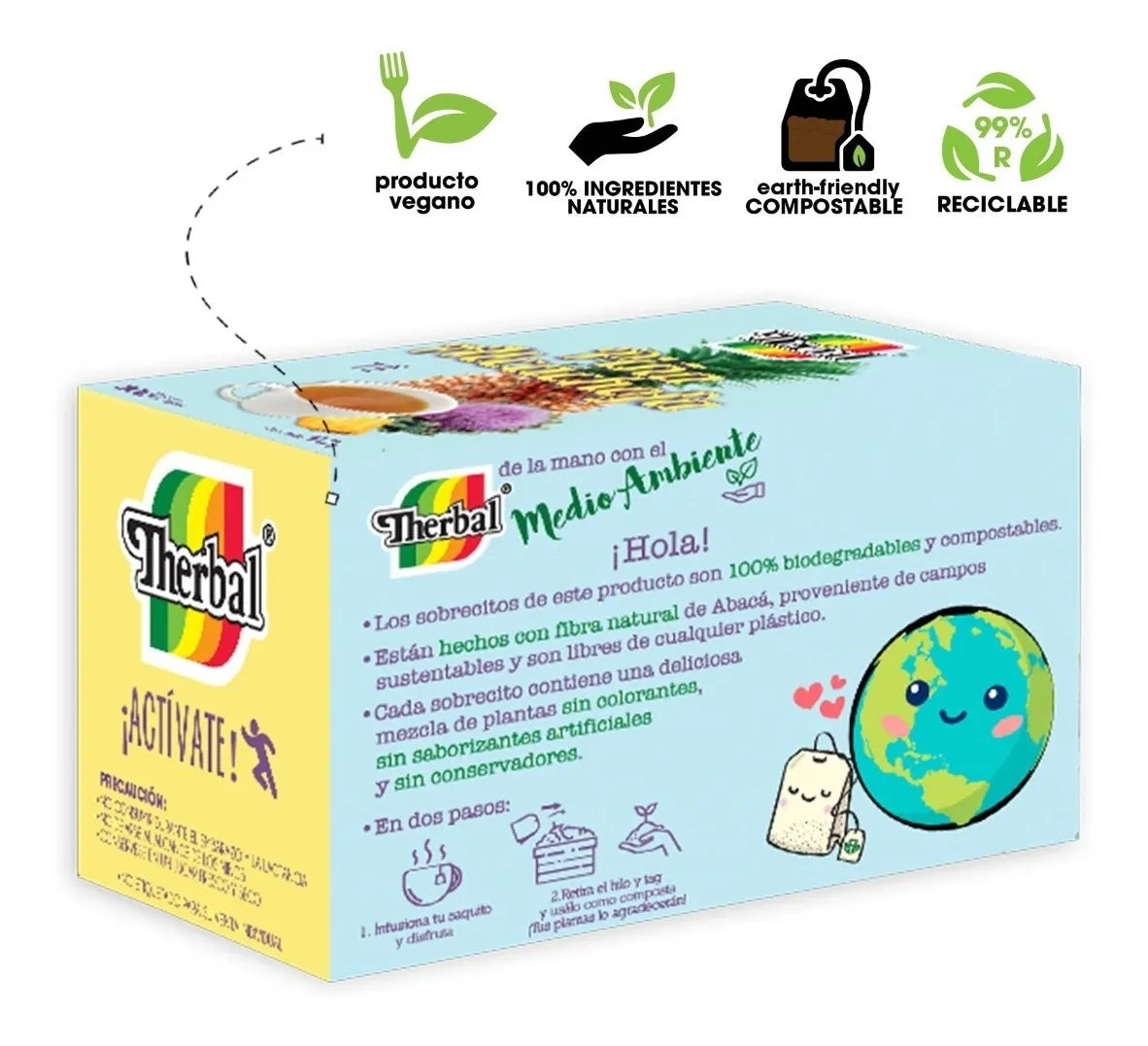 Infusión Piña Alcachofa 30 Sobres 60g Therbal