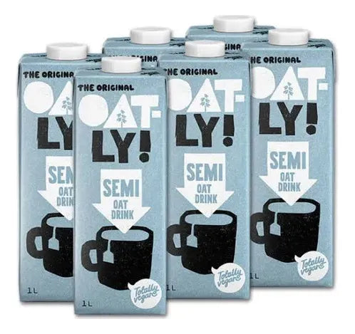 Caja 6L Leche Oatly Semi | Ahorro Pack Importada | Omoyal