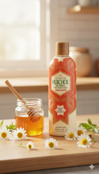 Shampoo Huichol de Miel y Manzanilla (400ml) | Suavidad y Brillo Natural