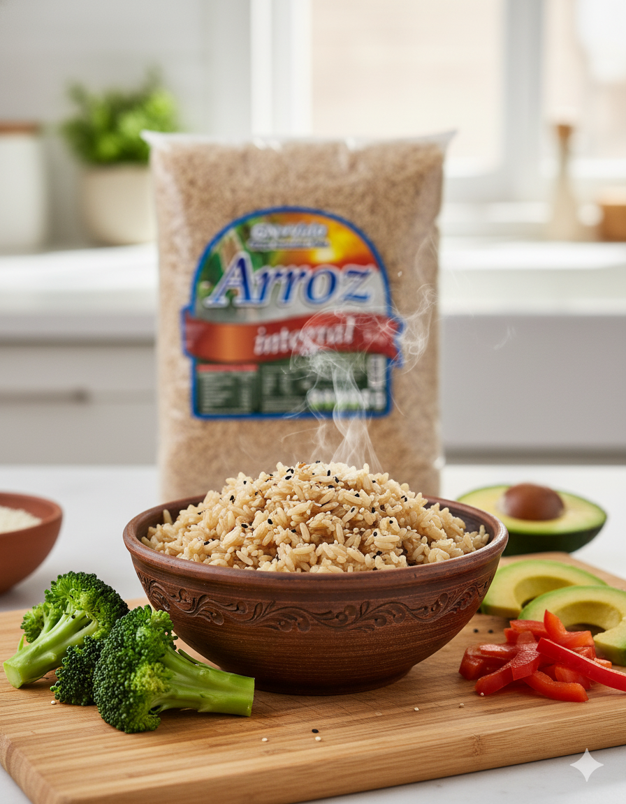 Arroz Integral GN+ Vida (1 kg) | Grano Entero para tu Bienestar Natural