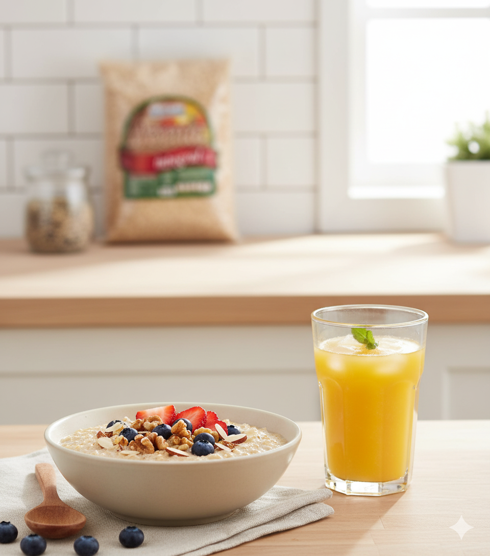 Avena Integral GN+ Vida (1 kg) | Ideal para tu Desayuno y Licuados