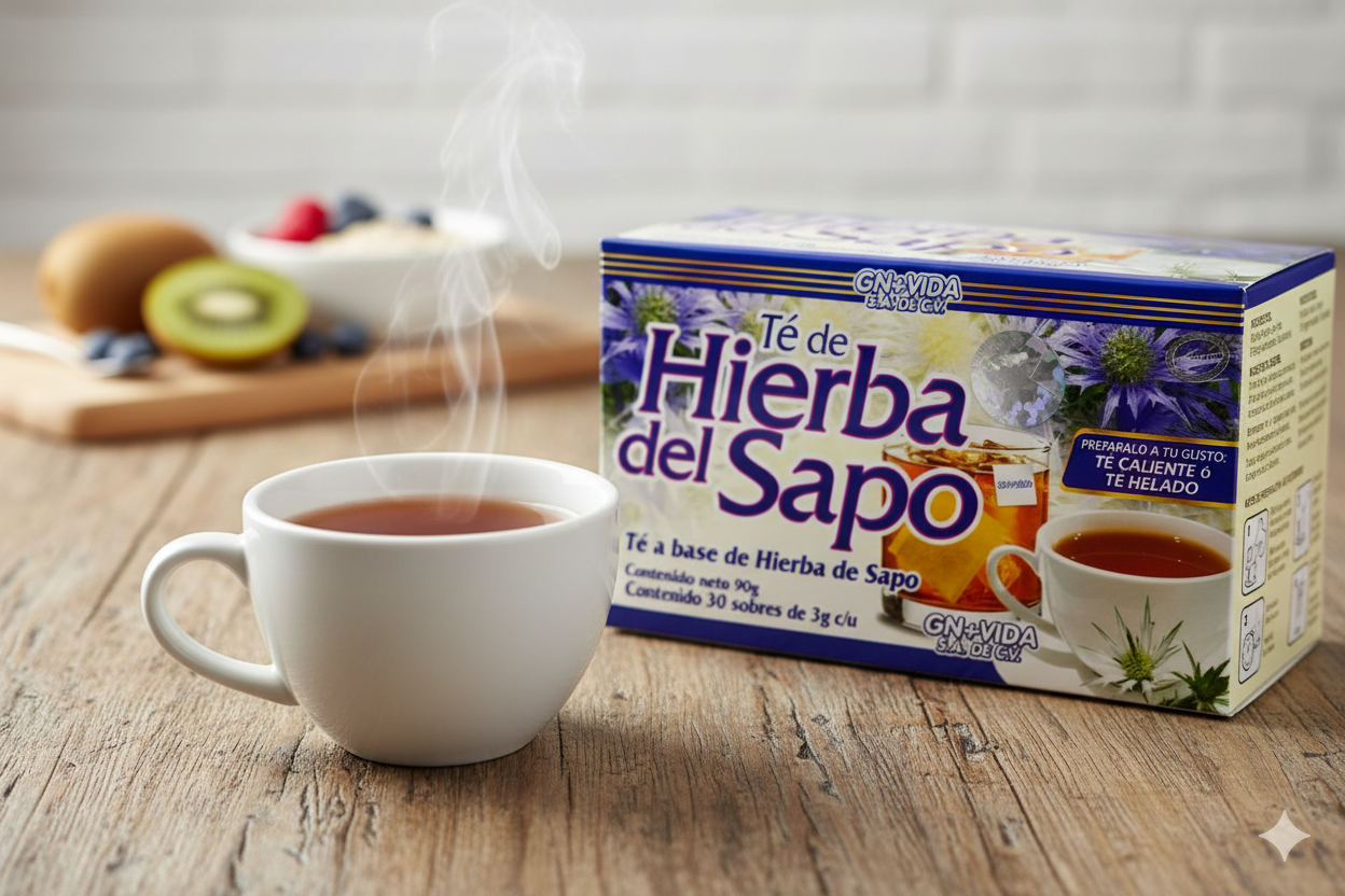 Té de Hierba de Sapo GN+ Vida | Infusión Depurativa Natural