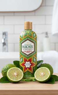 Shampoo Huichol Bergamota (400ml) | Brillo y Frescura Natural para tu Cabello