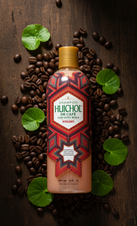 Shampoo Huichol de Café y Gotu Kola (400ml) | Fórmula Vigorizante para tu Cabello