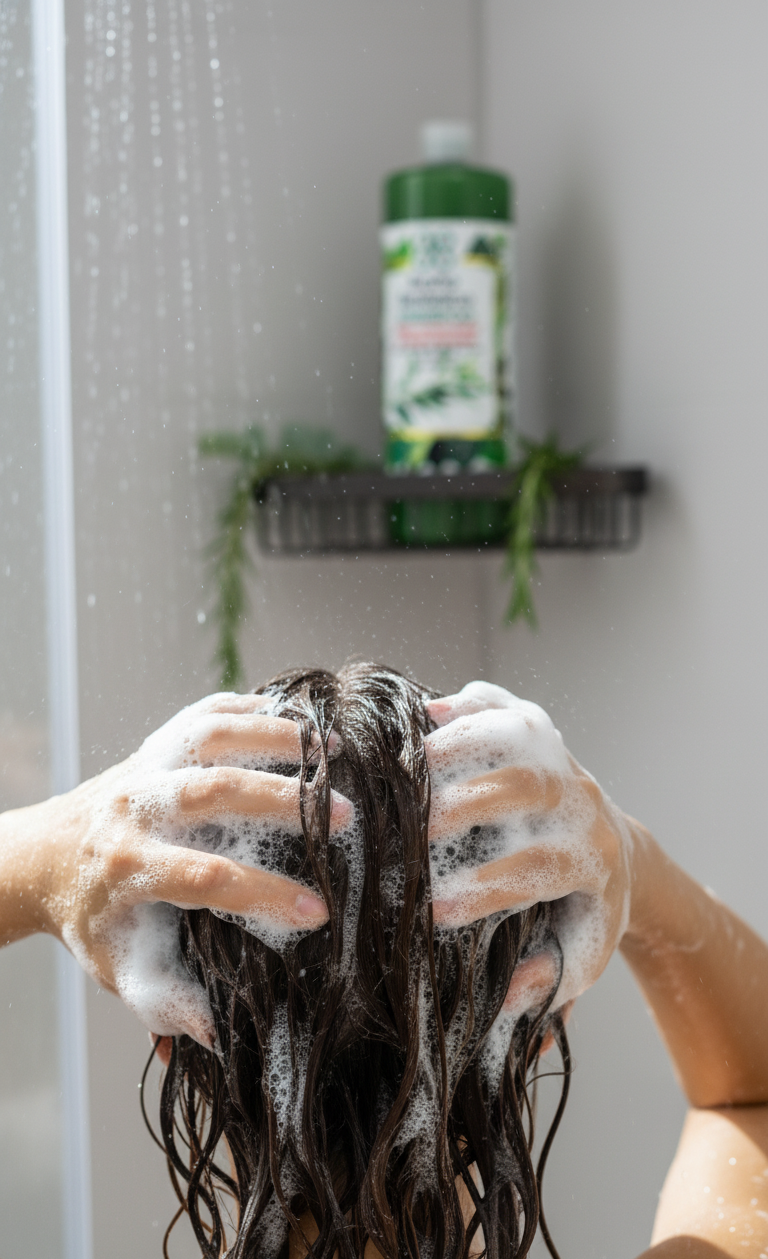 Shampoo Baño Botanico Eucalipto y Romero (1 Lt) | Fórmula Herbal Revitalizante