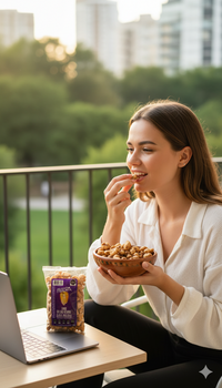 Maicitos Inflados al Vapor Sabor Salsas Negras (50g) | Botana Crujiente Libre de Gluten