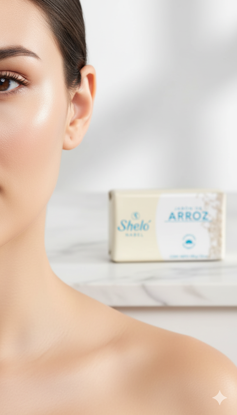 Jabón de Arroz Sheló Nabel (100g) | Suavidad y Luminosidad para tu Piel