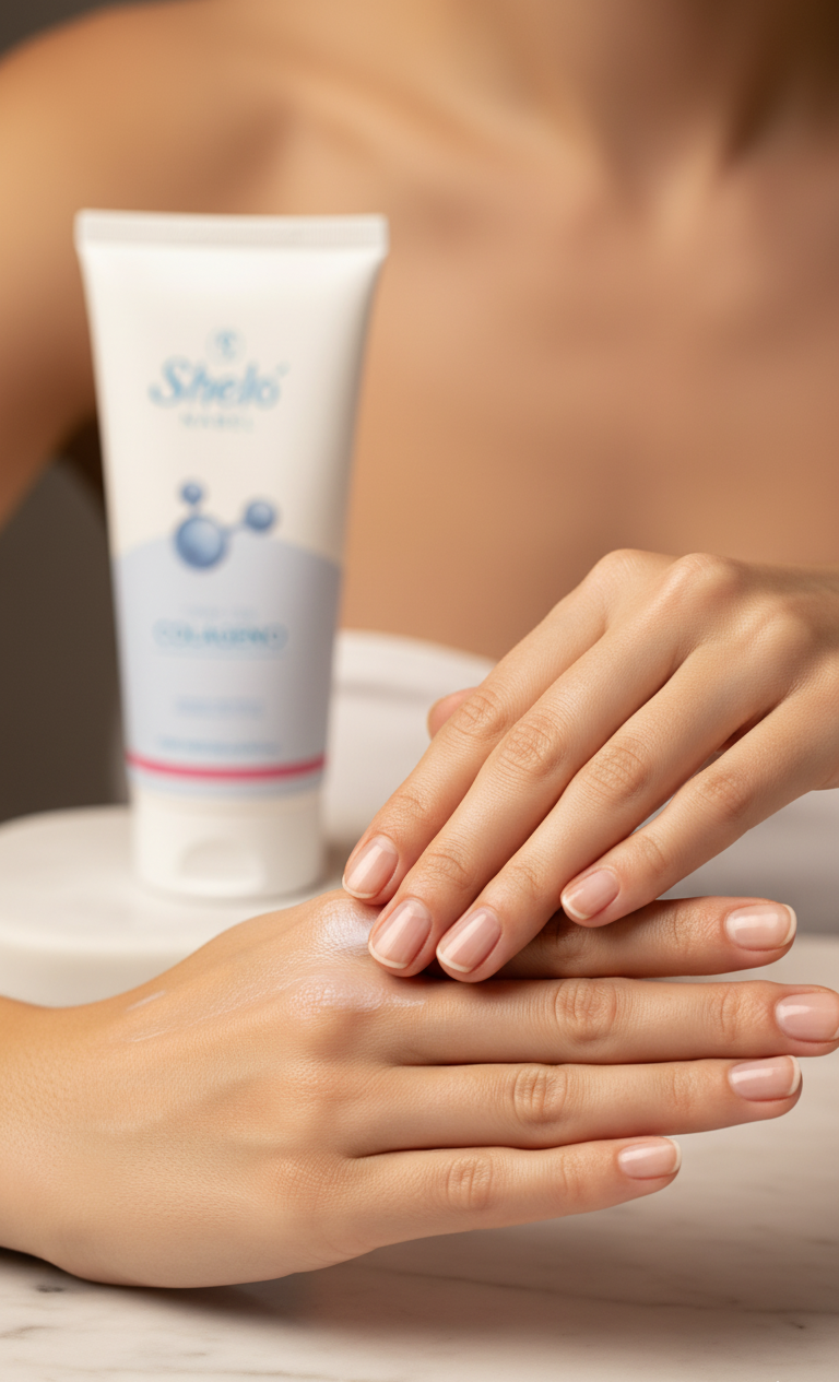 Crema Colágeno Sheló Nabel (250g) | Humectación para una Apariencia más Firme y Tersa