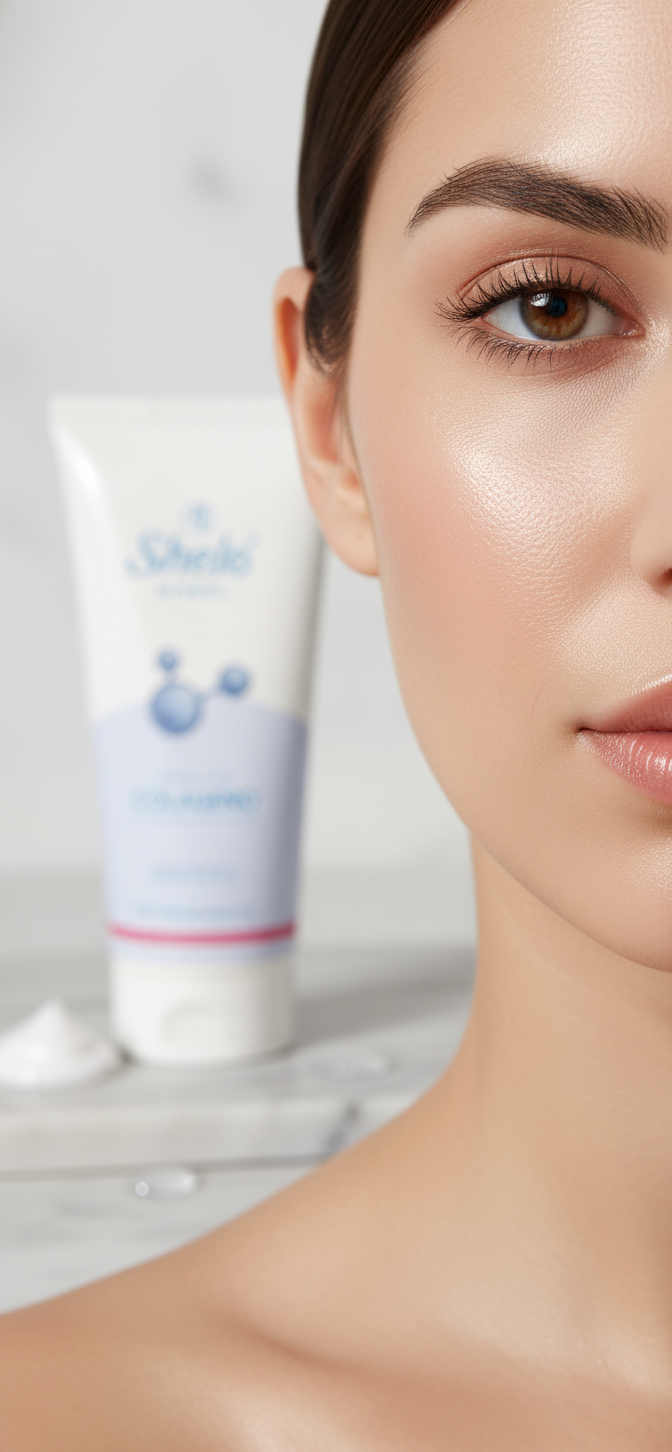 Crema Colágeno Sheló Nabel (250g) | Humectación para una Apariencia más Firme y Tersa