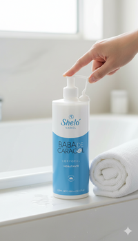 Crema Corporal Baba de Caracol Sheló (950ml) | Humectación para Piel Suave y Tersa