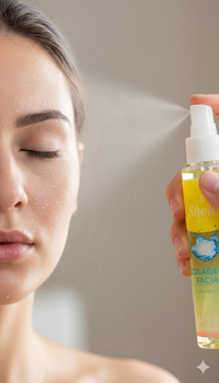 Colágeno Facial, Loción Humectante Sheló Nabel (125ml) | Para una Apariencia Suave y Tersa