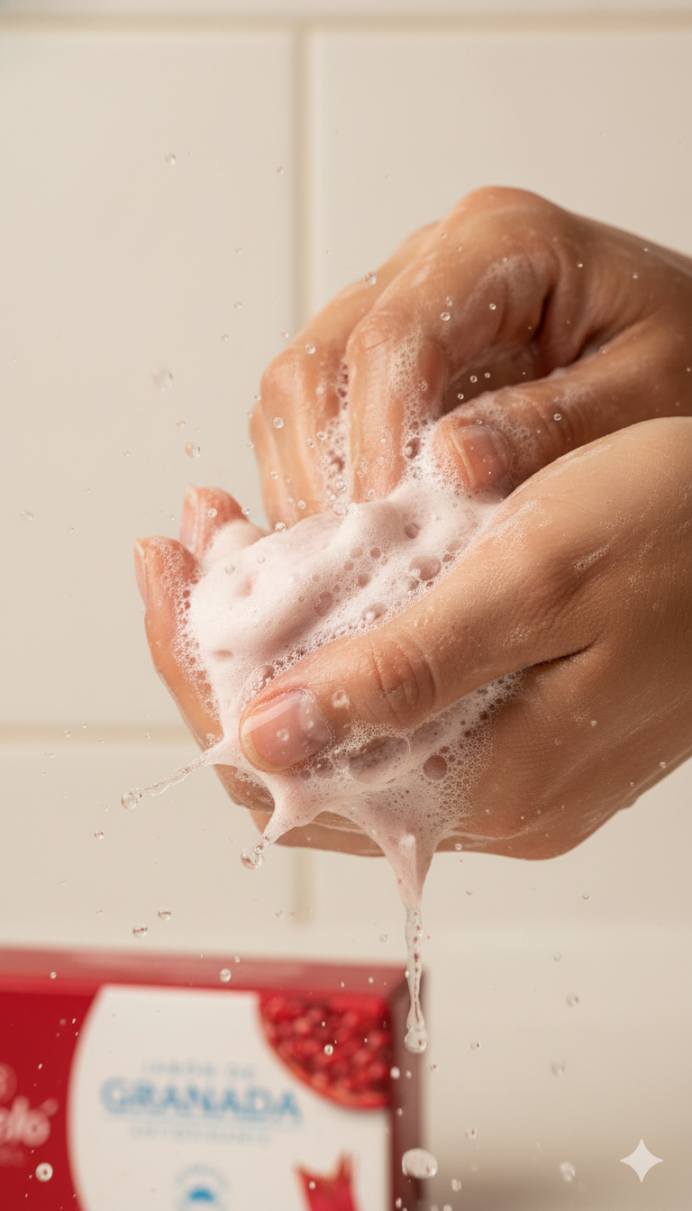 Jabón de Granada Sheló Nabel (100g) | Limpieza Revitalizante para una Piel Radiante