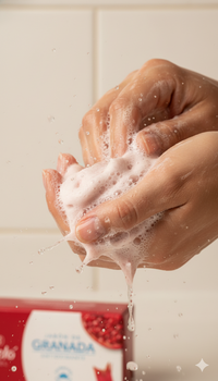 Jabón de Granada Sheló Nabel (100g) | Limpieza Revitalizante para una Piel Radiante