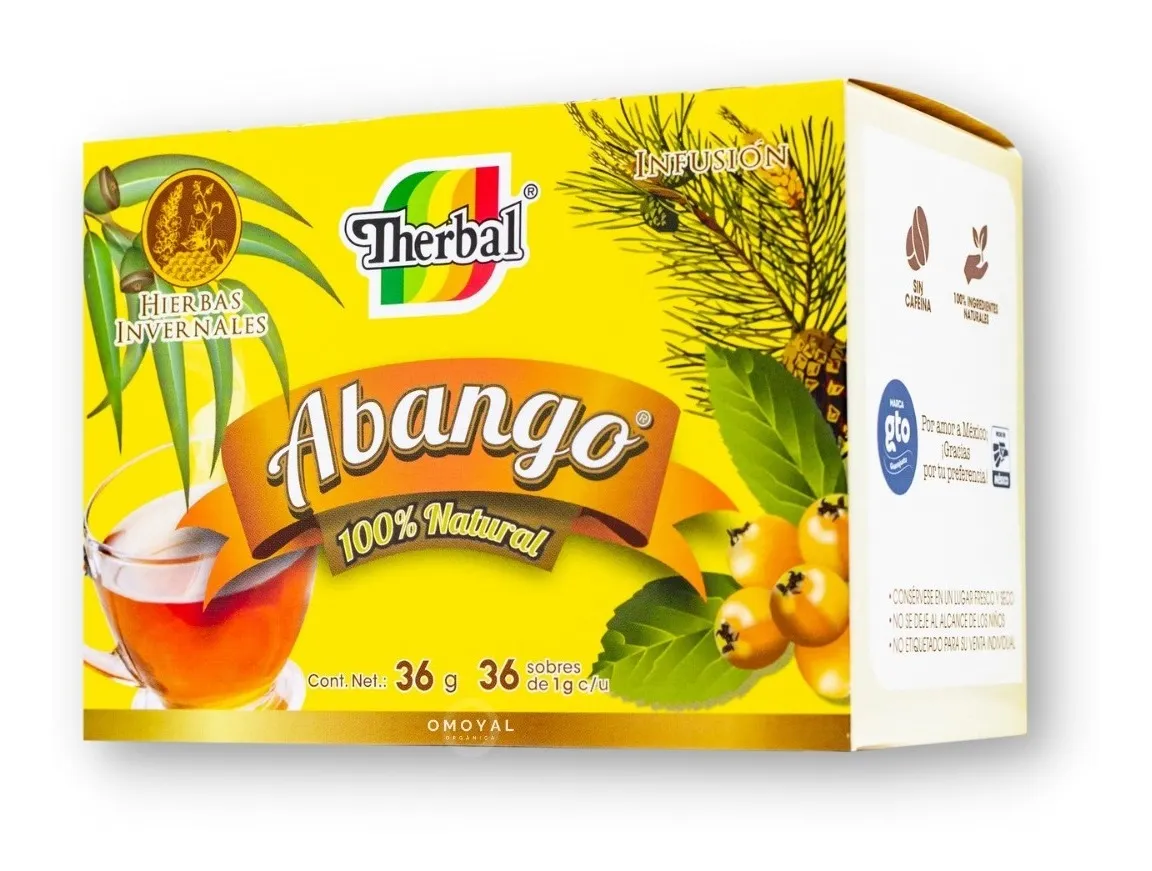Té de Abango Therbal (36 Sobres) | Infusión Herbal Reconfortante