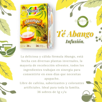 Té de Abango Therbal (36 Sobres) | Infusión Herbal Reconfortante