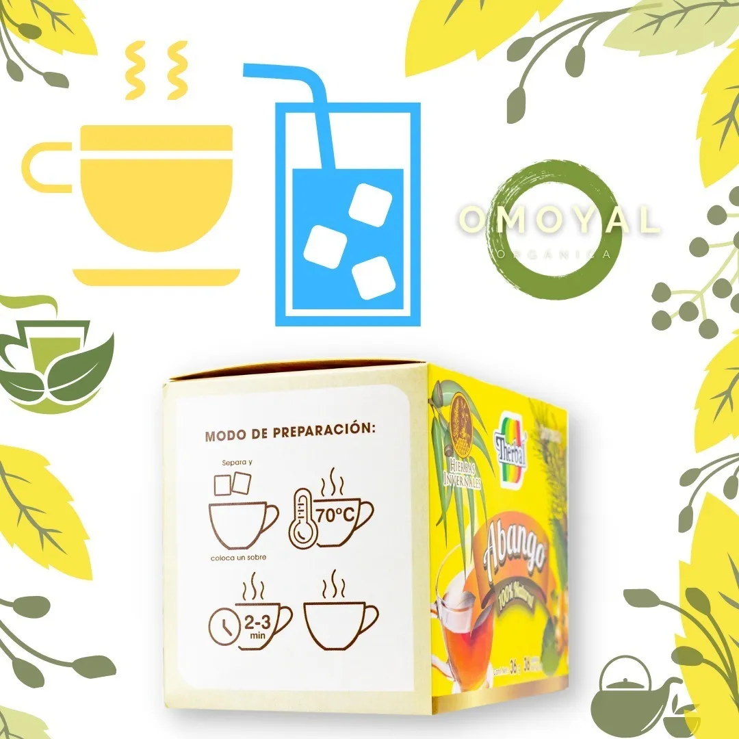 Té de Abango Therbal (36 Sobres) | Infusión Herbal Reconfortante