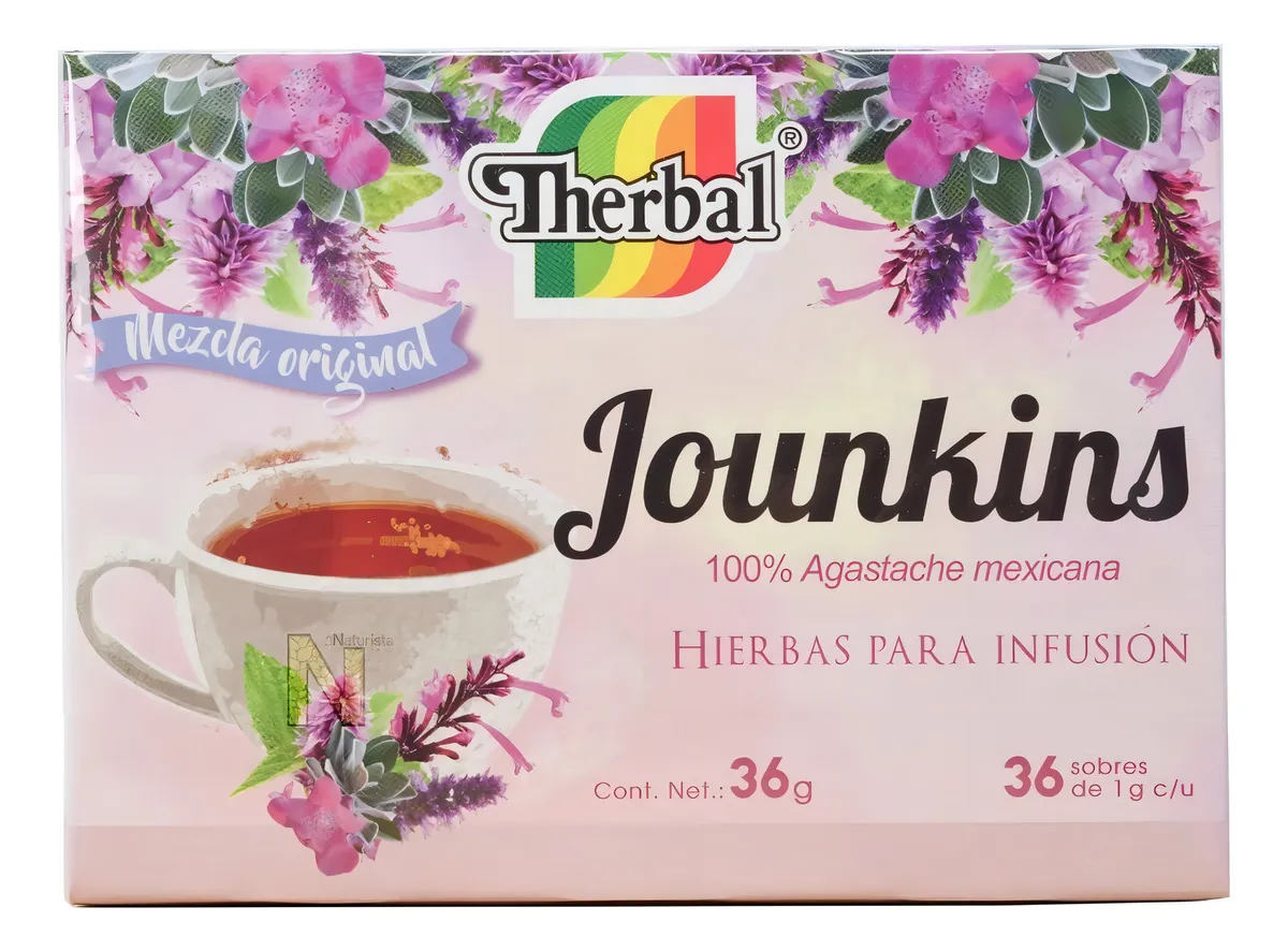 Té Jounkins Therbal (30 Sobres) | Infusión Herbal para la Ligereza y el Equilibrio