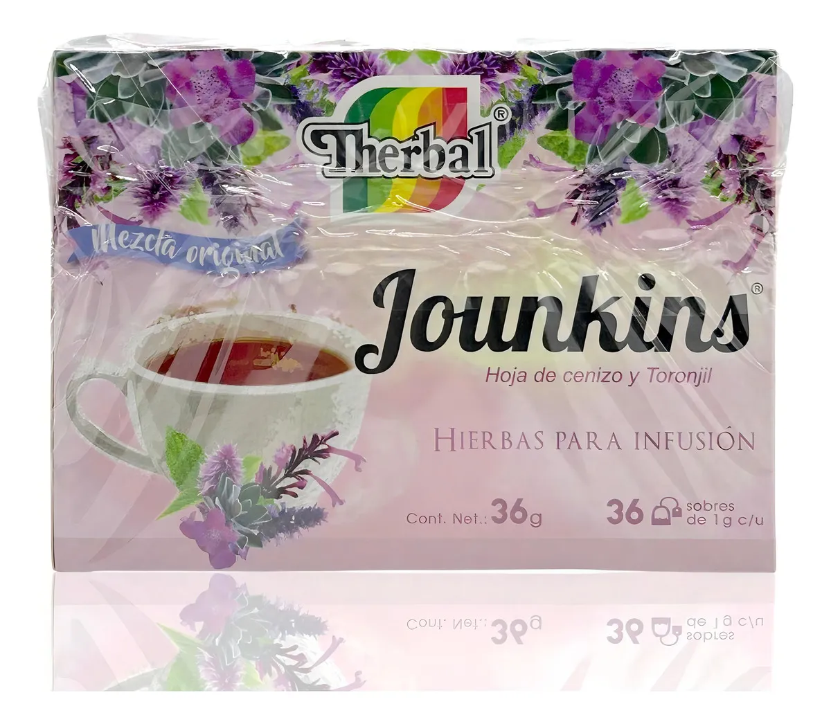 Té Jounkins Therbal (30 Sobres) | Infusión Herbal para la Ligereza y el Equilibrio