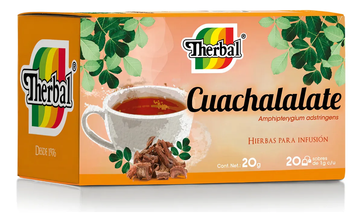 Té Cuachalalate Therbal (30 Sobres) | Infusión Herbal Reconfortante