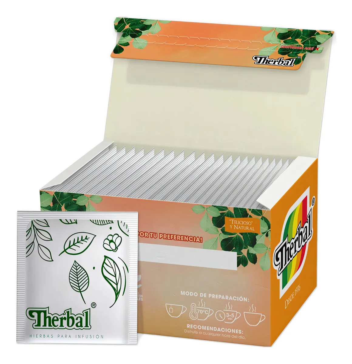 Té Cuachalalate Therbal (30 Sobres) | Infusión Herbal Reconfortante