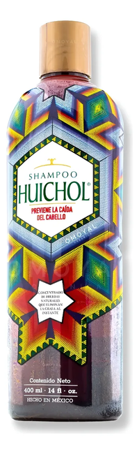 Shampoo Huichol Anticaída (400ml) | Fórmula Herbal Revitalizante
