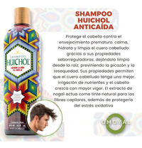 Shampoo Huichol Anticaída (400ml) | Fórmula Herbal Revitalizante