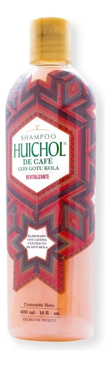 Shampoo Huichol de Café y Gotu Kola (400ml) | Fórmula Vigorizante para tu Cabello