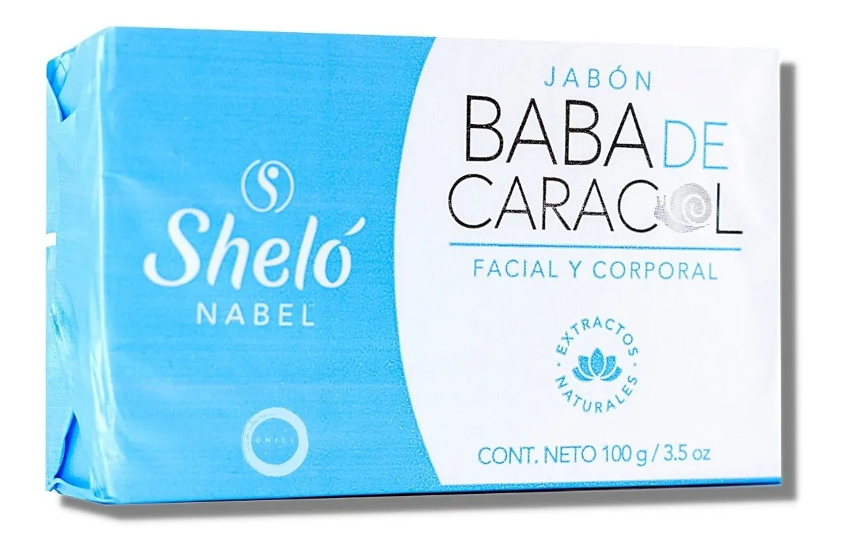 Jabón Baba de Caracol Sheló (100g) | Hidratación y Apariencia Radiante para tu Piel