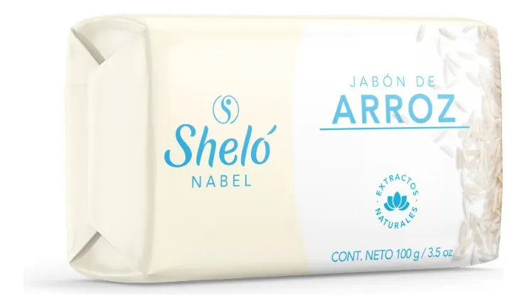 Jabón de Arroz Sheló Nabel (100g) | Suavidad y Luminosidad para tu Piel