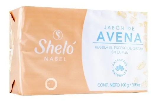 Jabón de Avena Sheló (100g) | Exfoliante Suave para una Piel Renovada