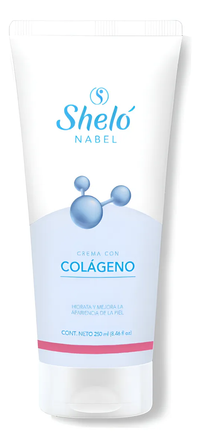 Crema Colágeno Sheló Nabel (250g) | Humectación para una Apariencia más Firme y Tersa